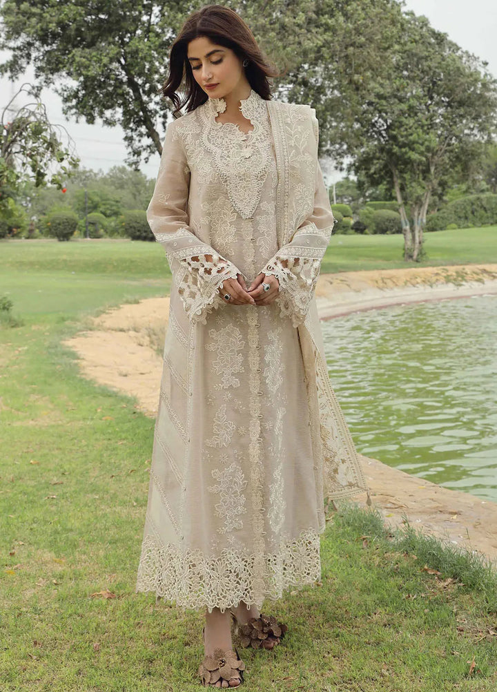 Qalamkar Embroidered Lawn Suit Unstitched 3 Piece QLM24F PS-02 Erica - Festive Collection