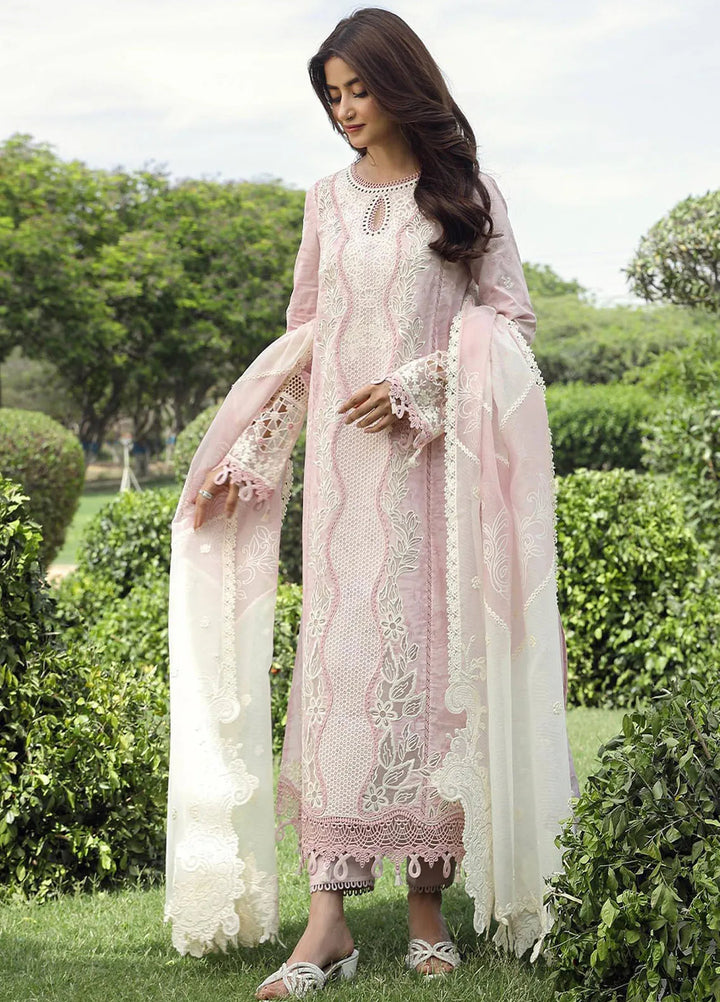 Qalamkar Embroidered Lawn Suit Unstitched 3 Piece QLM24F PS-09 Farva - Festive Collection