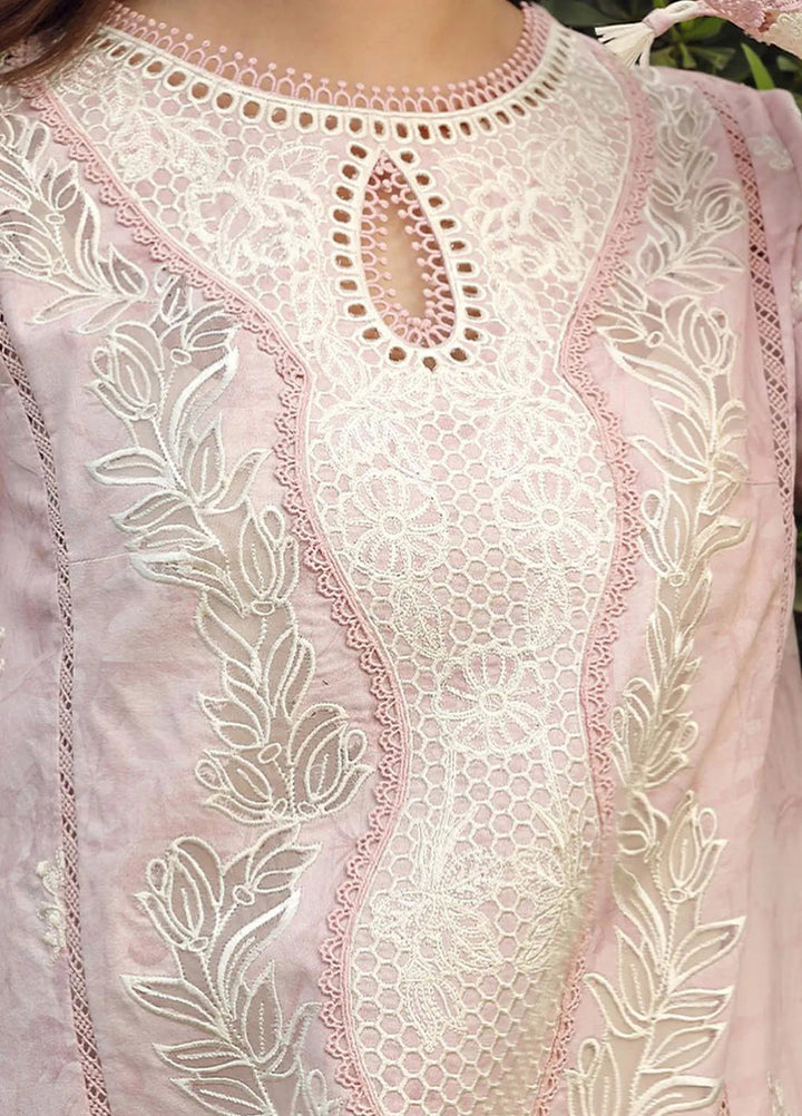 Qalamkar Embroidered Lawn Suit Unstitched 3 Piece QLM24F PS-09 Farva - Festive Collection