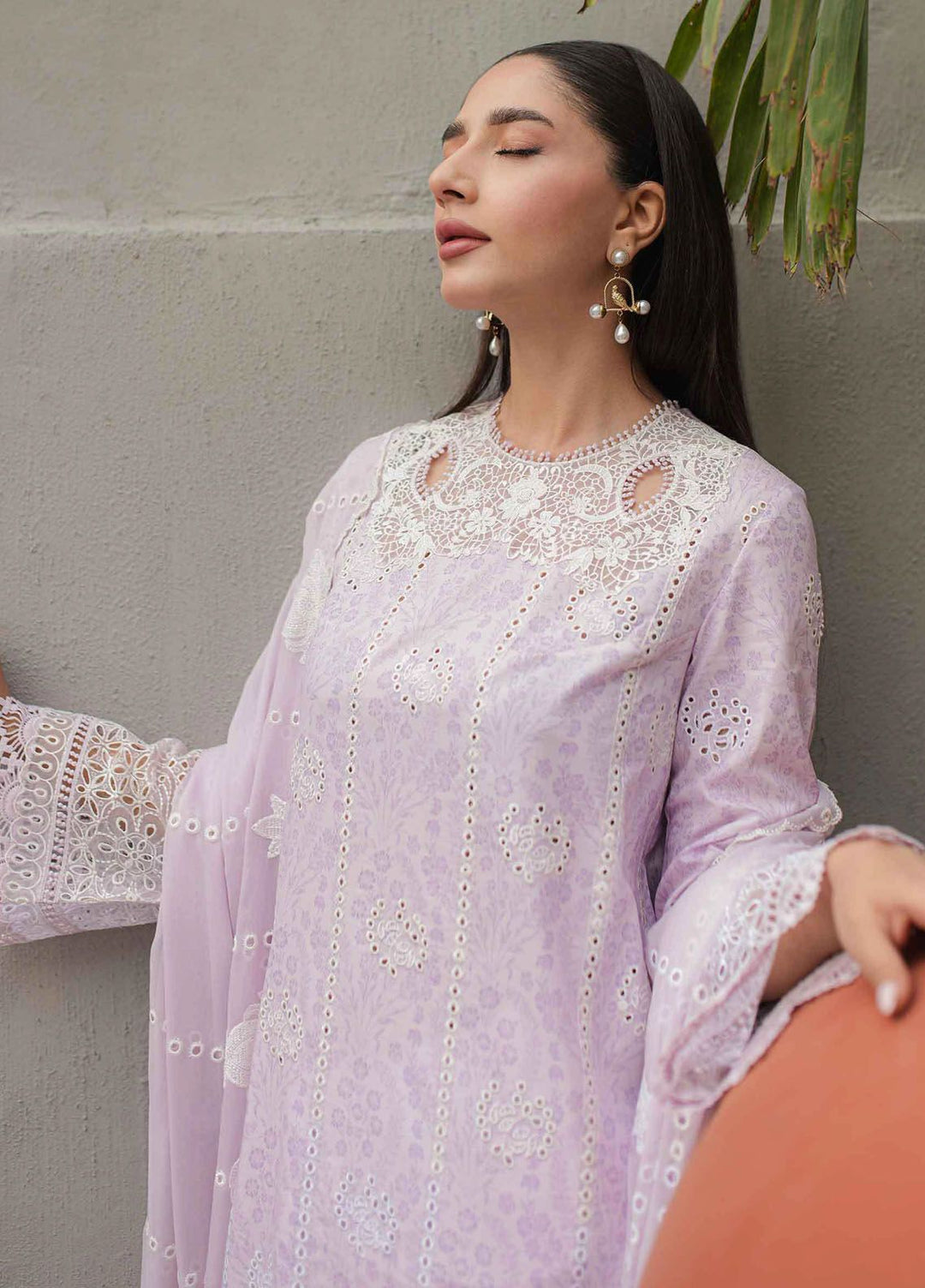 Qalamkar Embroidered Lawn Suits Unstitched 3 Piece QLM24Q JK-03 Lysa - Summer Collection