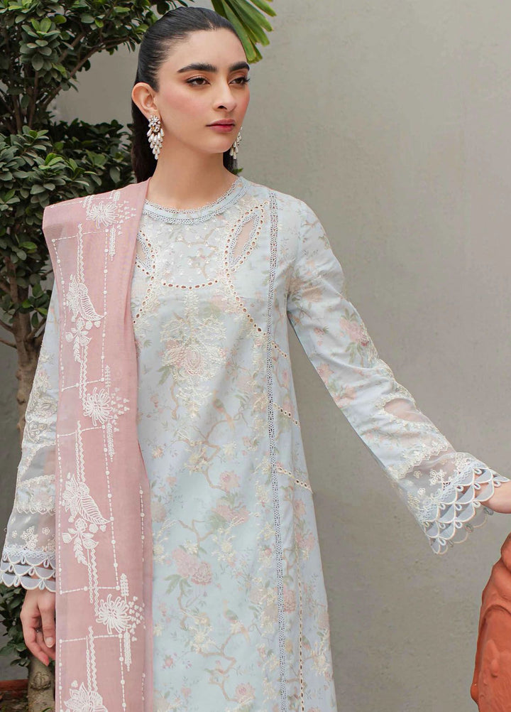 Qalamkar Embroidered Lawn Suits Unstitched 3 Piece QLM24Q JK-06 Octavia - Summer Collection