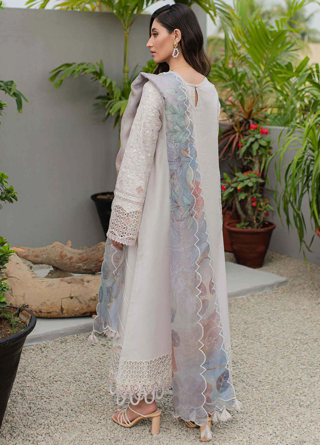 Qalamkar Embroidered Lawn Suits Unstitched 3 Piece QLM24Q JK-08 Aurelia - Summer Collection