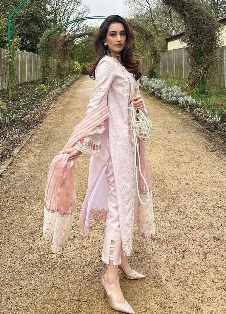 Qalamkar Embroidered Lawn Suits Unstitched 3 Piece QLM24Q JK-11 Nieve - Summer Collection