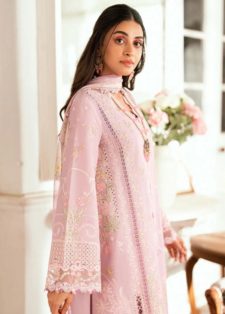 Qalamkar Embroidered Lawn Suits Unstitched 3 Piece QLM25LL SB-06 Komal - Summer Collection
