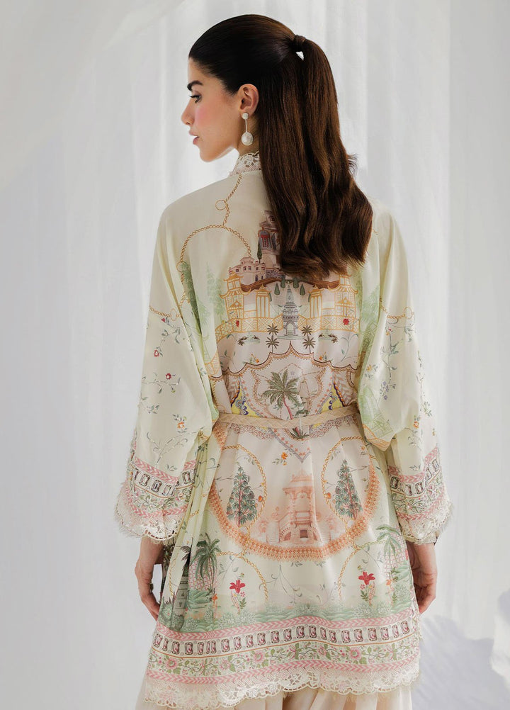 Qalamkar Embroidered Silk Suits Unstitched 2 Piece QLM25LS D-05 Elsa - Festive Collection