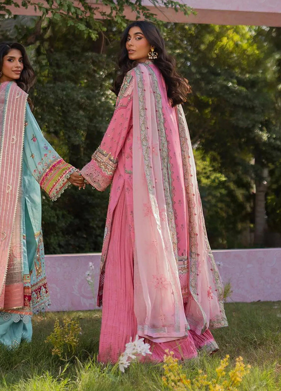 Qalamkar Embroidered Silk Suits Unstitched 3 Piece QLM24LS UA-07 TESSA - Luxury Collection