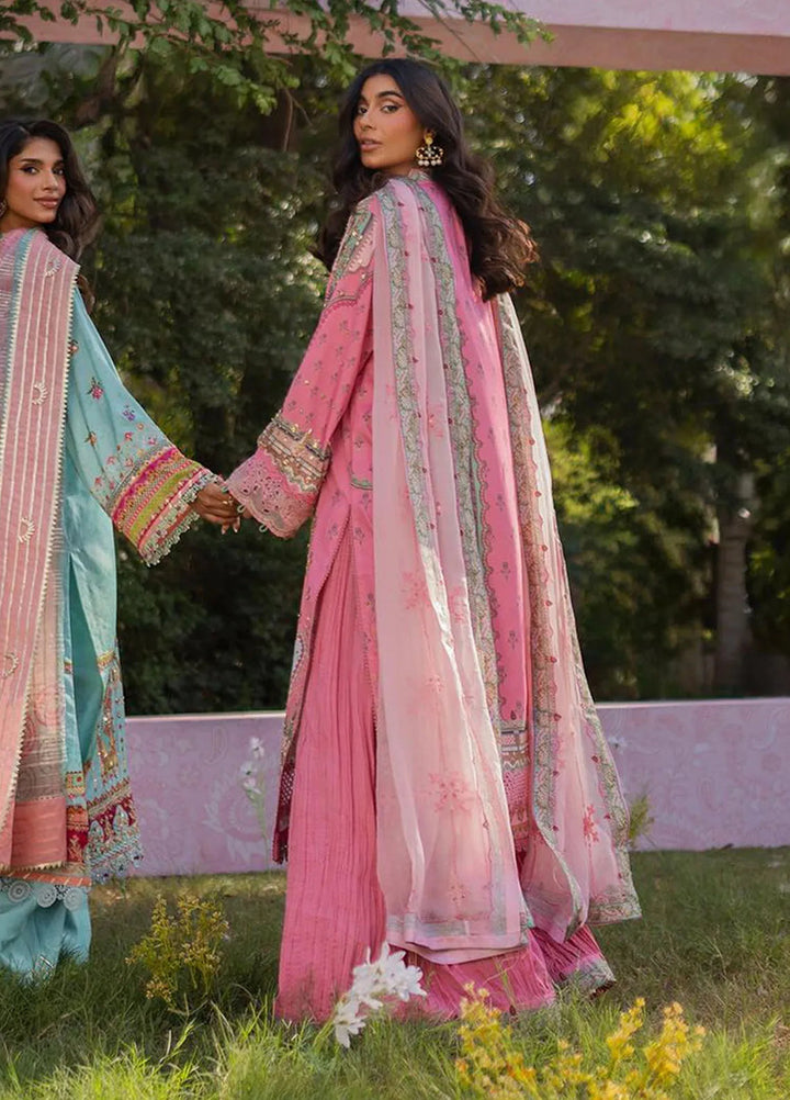 Qalamkar Embroidered Silk Suits Unstitched 3 Piece QLM24LS UA-07 TESSA - Luxury Collection