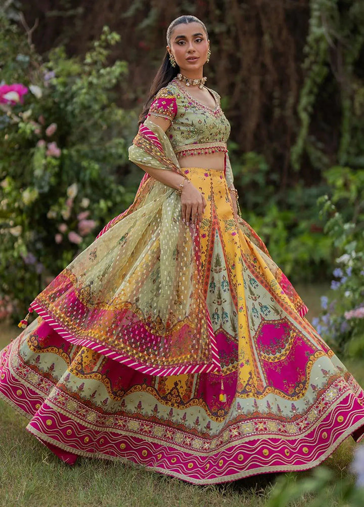 Qalamkar Embroidered Silk Suits Unstitched 3 Piece QLM24LS UA-08 LUNA - Luxury Collection