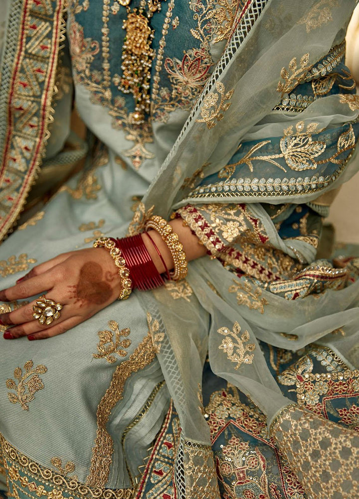 Qalamkar Embroidered Doria Suits Unstitched 3 Piece QLM21F 02 - Festive Collection