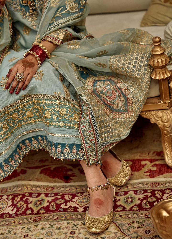 Qalamkar Embroidered Doria Suits Unstitched 3 Piece QLM21F 02 - Festive Collection