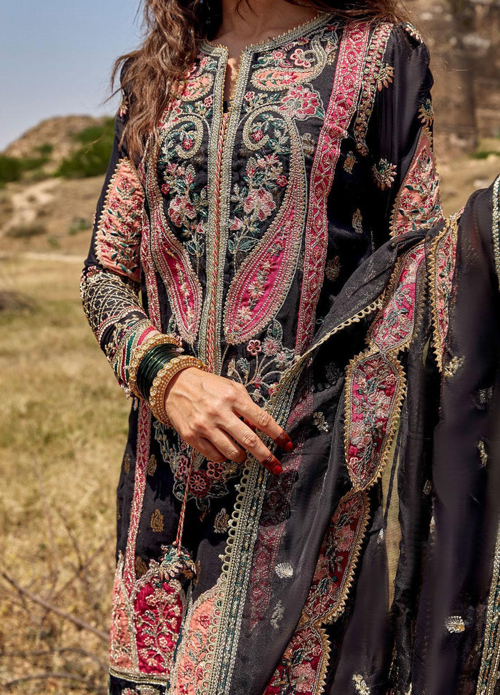 Qalamkar Embroidered Cotton Silk Suits Unstitched 3 Piece QLM21F 04 - Festive Collection