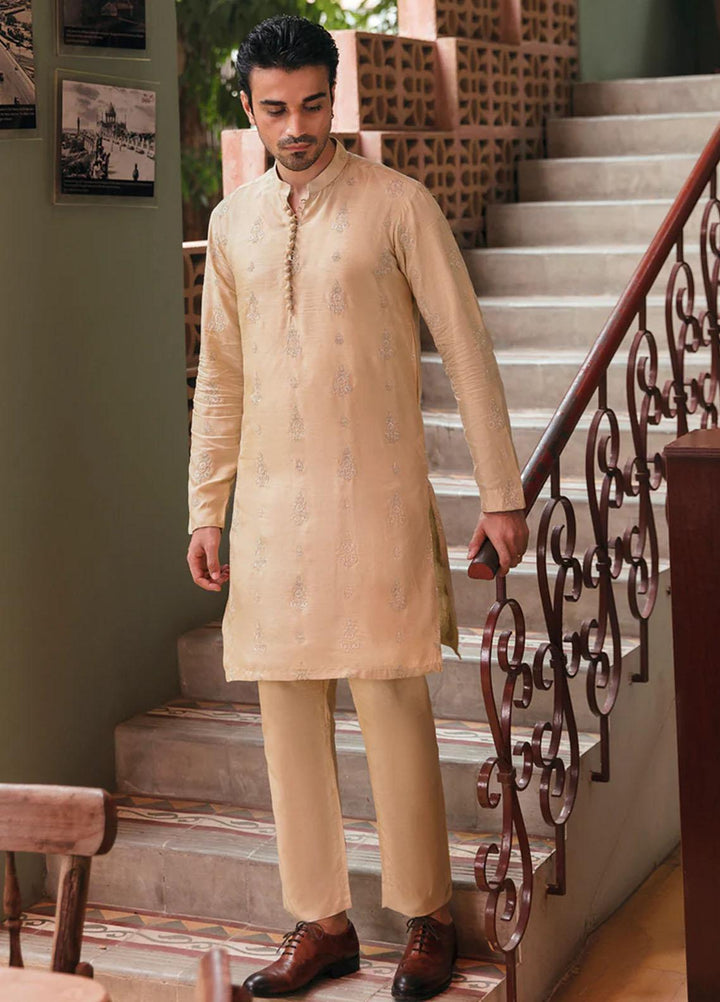 Qalamkar  Festive Kurta Pajama for Men -  QL22KHM MK-02