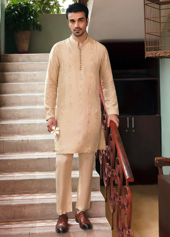Qalamkar  Festive Kurta Pajama for Men -  QL22KHM MK-02
