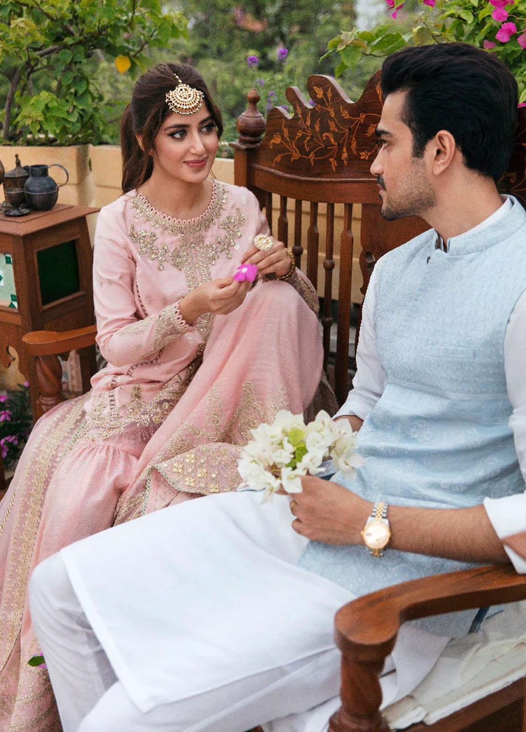 Qalamkar  Festive Waistcoat for Men -  QL22KHM MKW-07 WAISTCOAT