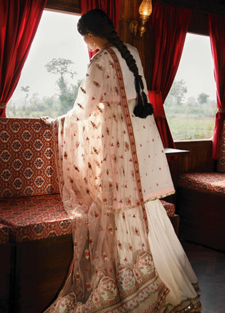 Qalamkar Embroidered Lawn Suits Unstitched 3 Piece QLM21LF FX-04 - Luxury Collection