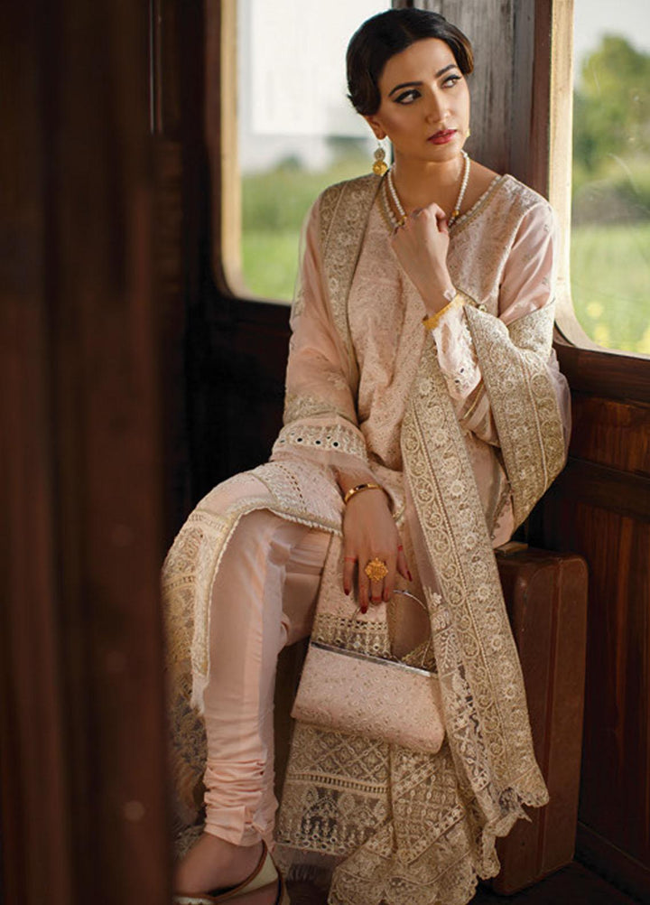Qalamkar Embroidered Lawn Suits Unstitched 3 Piece QLM21LF FX-06 - Luxury Collection