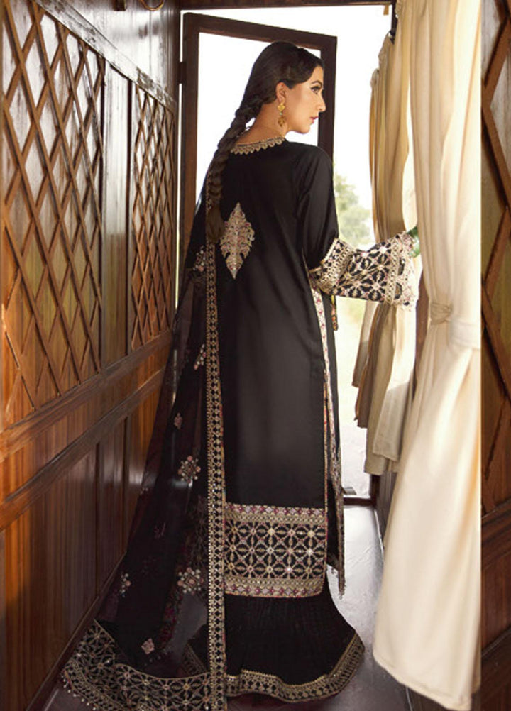 Qalamkar Embroidered Lawn Suits Unstitched 3 Piece QLM21LF FX-08 - Luxury Collection