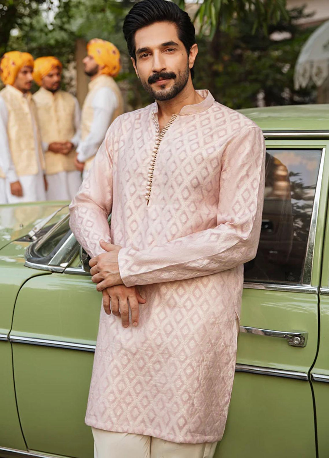 Qalamkar  Festive Kurta Pajama for Men -  QL22MW MW-02
