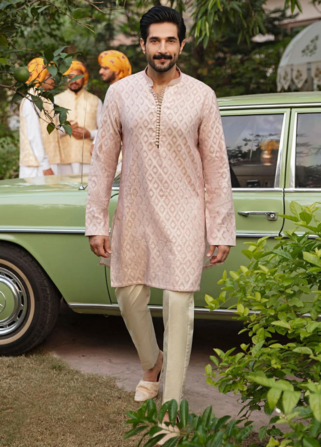 Qalamkar  Festive Kurta Pajama for Men -  QL22MW MW-02