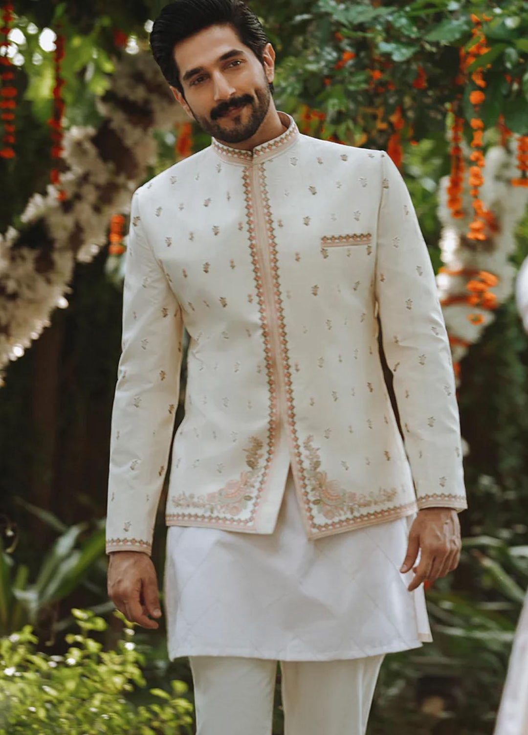 Qalamkar  Festive Kurta Pajama for Men -  QL22MW MW-04