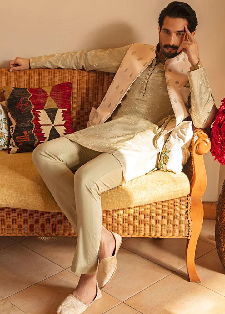 Qalamkar  Festive Waistcoat for Men -  QL22MW WAISTCOAT MWW-06