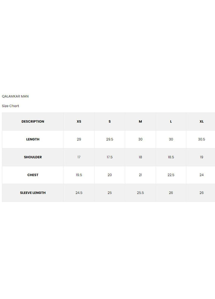 Qalamkar  Festive Coat for Men -  QL22ME COAT MEC-08