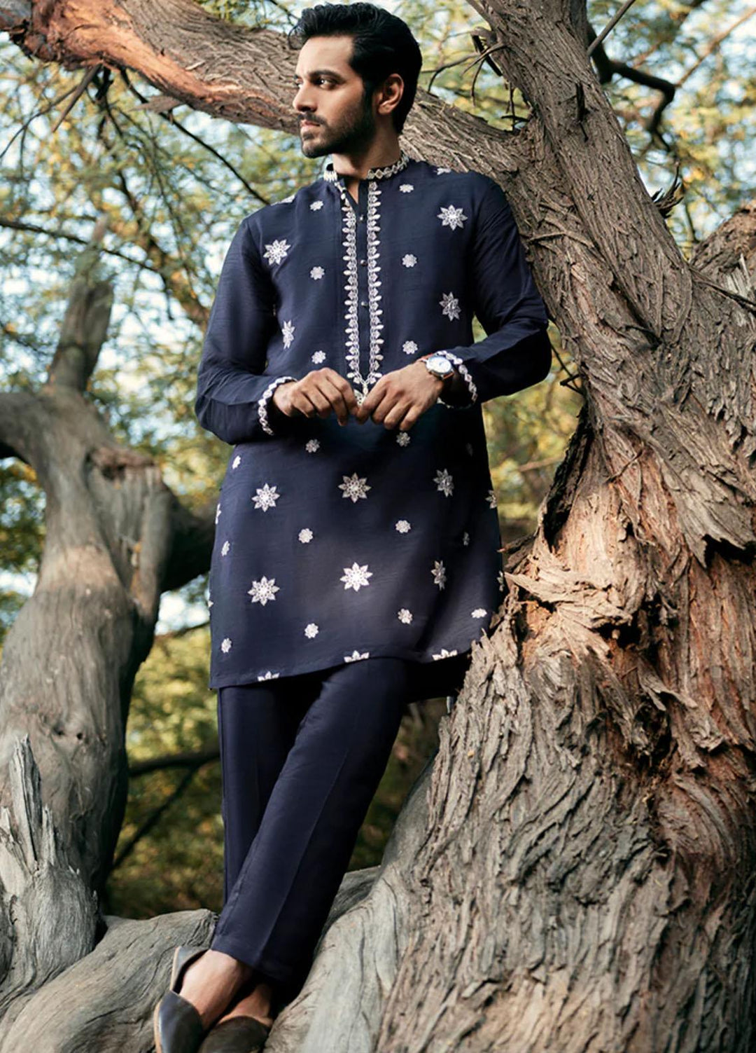 Qalamkar  Festive Kurta Pajama for Men -  QL22ME ME-02