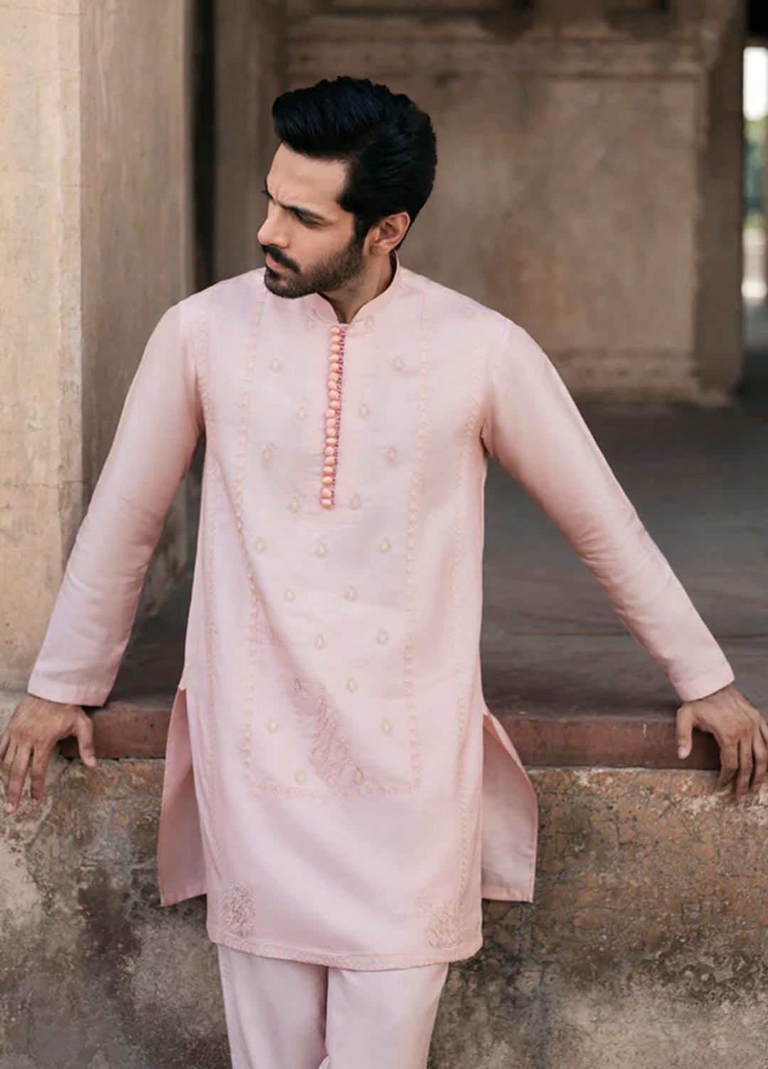 Qalamkar  Festive Kurta Pajama for Men -  QL22ME ME-05