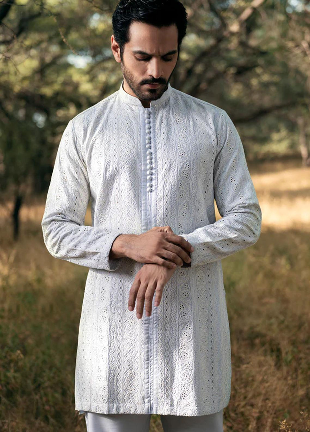 Qalamkar  Festive Kurta Pajama for Men -  QL22ME ME-07