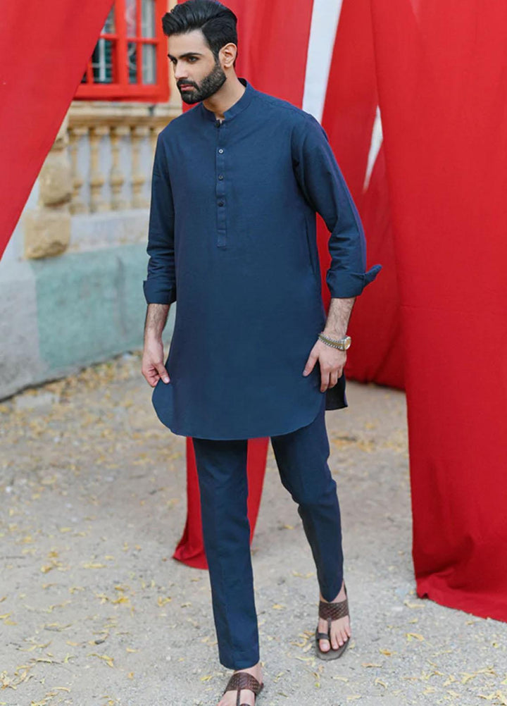 Qalamkar  Festive Kurta Pajama for Men -  QL22WM G-02