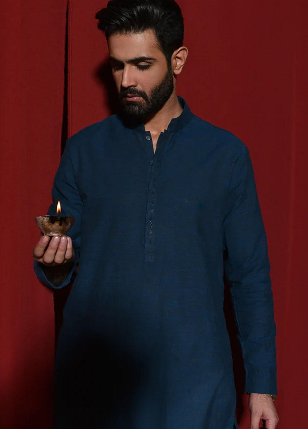 Qalamkar  Festive Kurta Pajama for Men -  QL22WM G-04