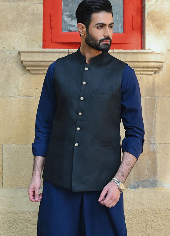 Qalamkar  Festive Waistcoat for Men -  QL22WM GW-07 WAISTCOAT