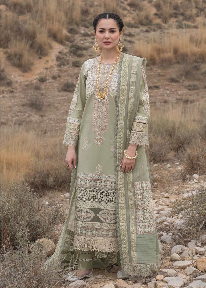 Marahil By Qalamkar Embroidered Lawn Suits Unstitched 3 Piece QLM22M SS-04 Avida - Luxury Collection