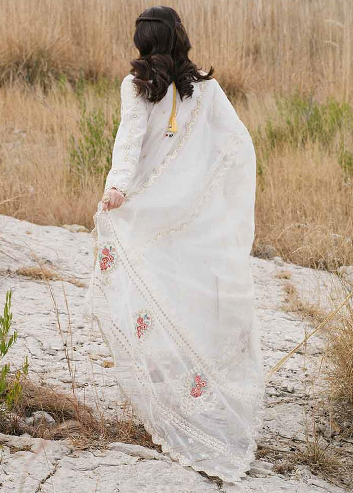 Marahil By Qalamkar Embroidered Lawn Suits Unstitched 3 Piece QLM22M SS-06 Alif - Luxury Collection