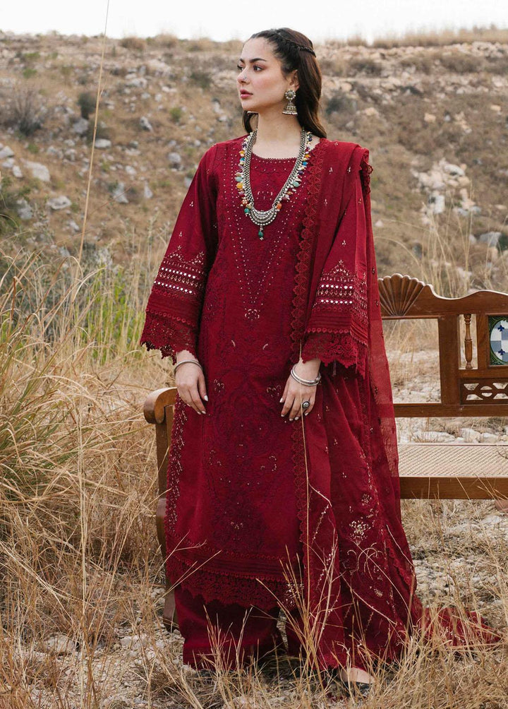 Marahil By Qalamkar Embroidered Lawn Suits Unstitched 3 Piece QLM22M SS-16 Kanz - Luxury Collection
