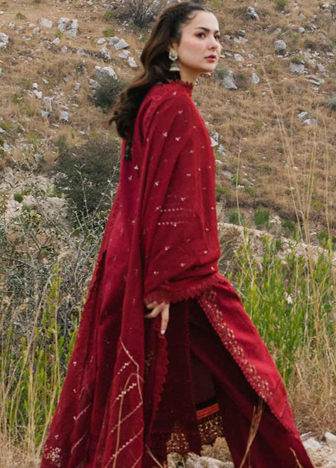 Marahil By Qalamkar Embroidered Lawn Suits Unstitched 3 Piece QLM22M SS-16 Kanz - Luxury Collection