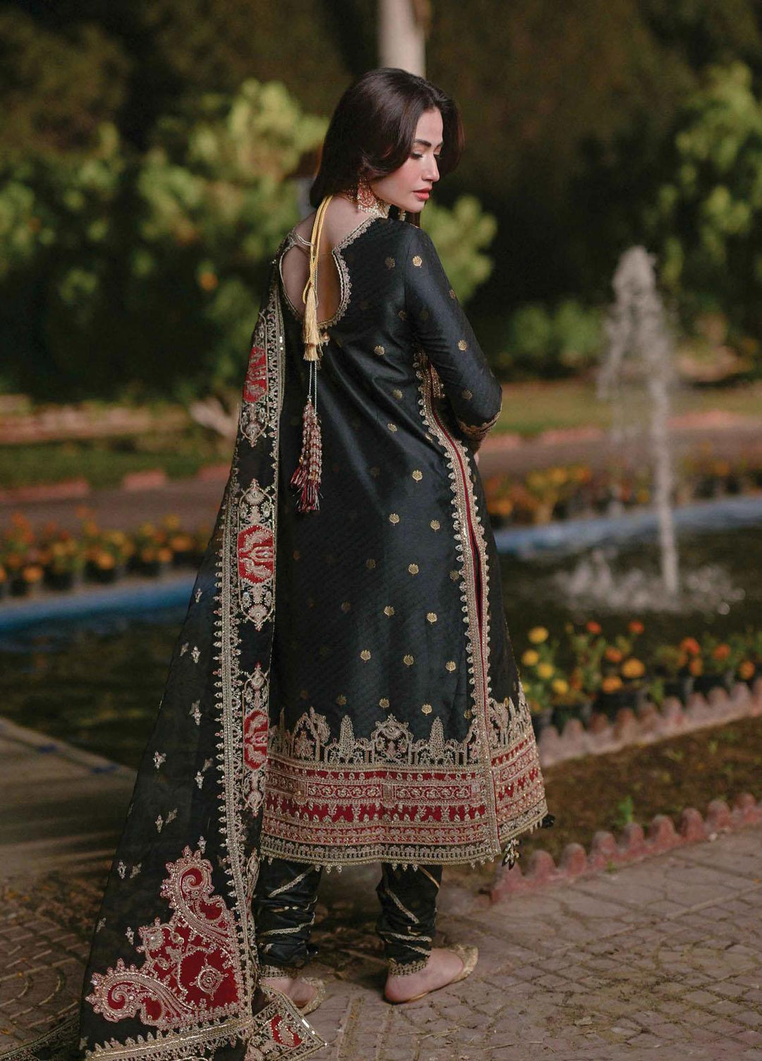 Mastani By Qalamkar Embroidered  Suits Unstitched 3 Piece QLM23M MT-01 Irum - Luxury Formal Collection