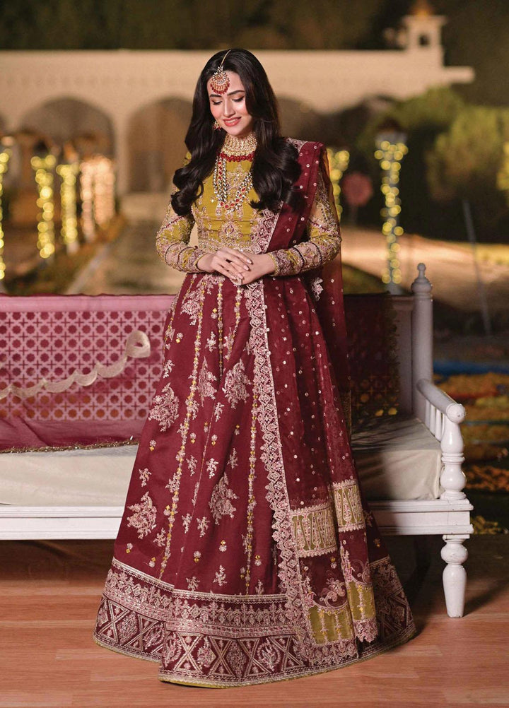 Mastani By Qalamkar Embroidered  Suits Unstitched 3 Piece QLM23M MT-05 Aida - Luxury Formal Collection