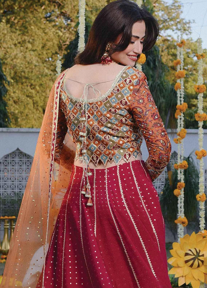 Mastani By Qalamkar Embroidered  Suits Unstitched 3 Piece QLM23M MT-06 Mahroze - Luxury Formal Collection