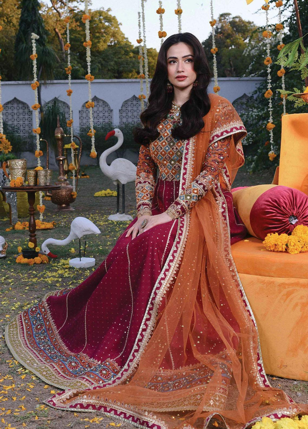 Mastani By Qalamkar Embroidered  Suits Unstitched 3 Piece QLM23M MT-06 Mahroze - Luxury Formal Collection