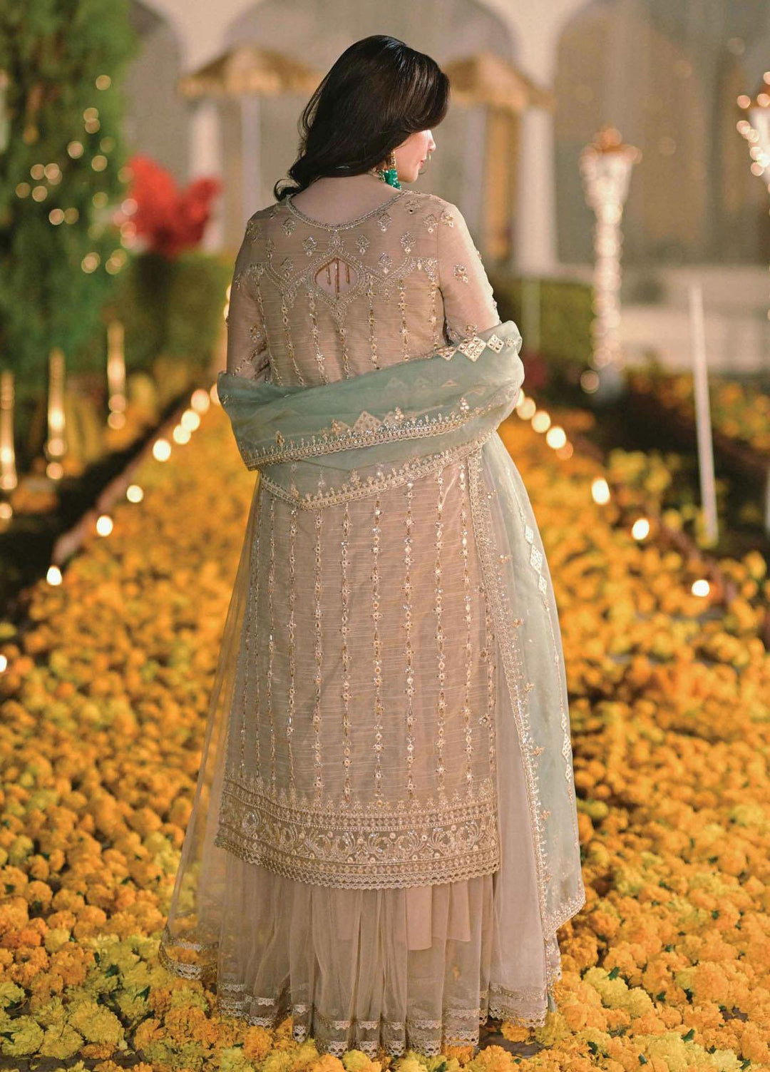 Mastani By Qalamkar Embroidered  Suits Unstitched 3 Piece QLM23M MT-07 Abir - Luxury Formal Collection