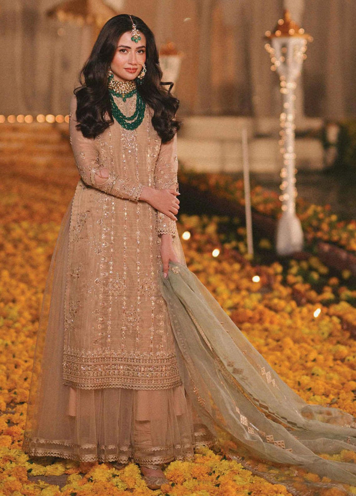 Mastani By Qalamkar Embroidered  Suits Unstitched 3 Piece QLM23M MT-07 Abir - Luxury Formal Collection