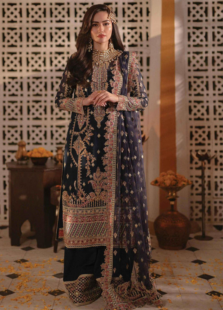 Mastani By Qalamkar Embroidered  Suits Unstitched 3 Piece QLM23M MT-08 Rumaisa - Luxury Formal Collection