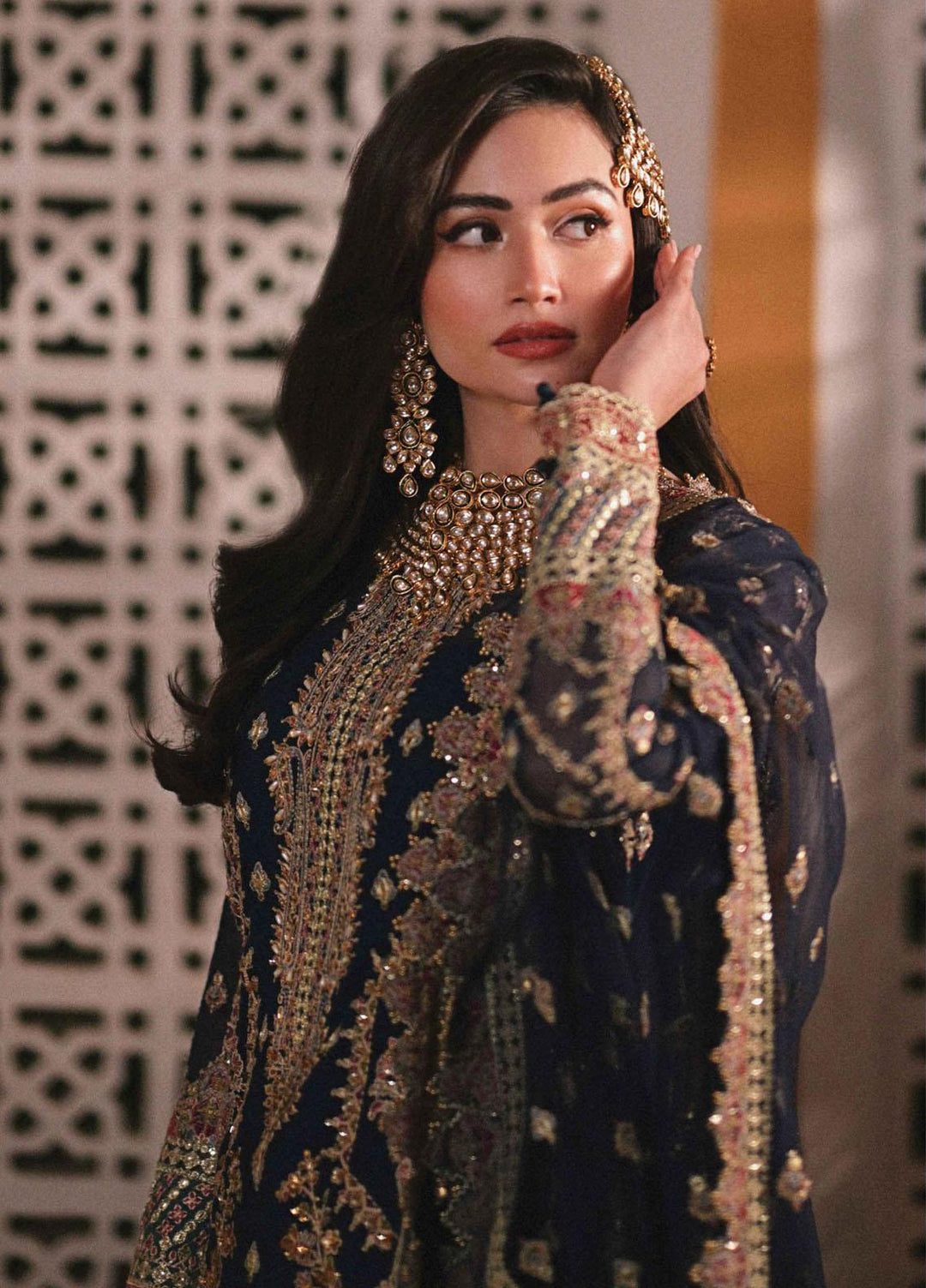 Mastani By Qalamkar Embroidered  Suits Unstitched 3 Piece QLM23M MT-08 Rumaisa - Luxury Formal Collection