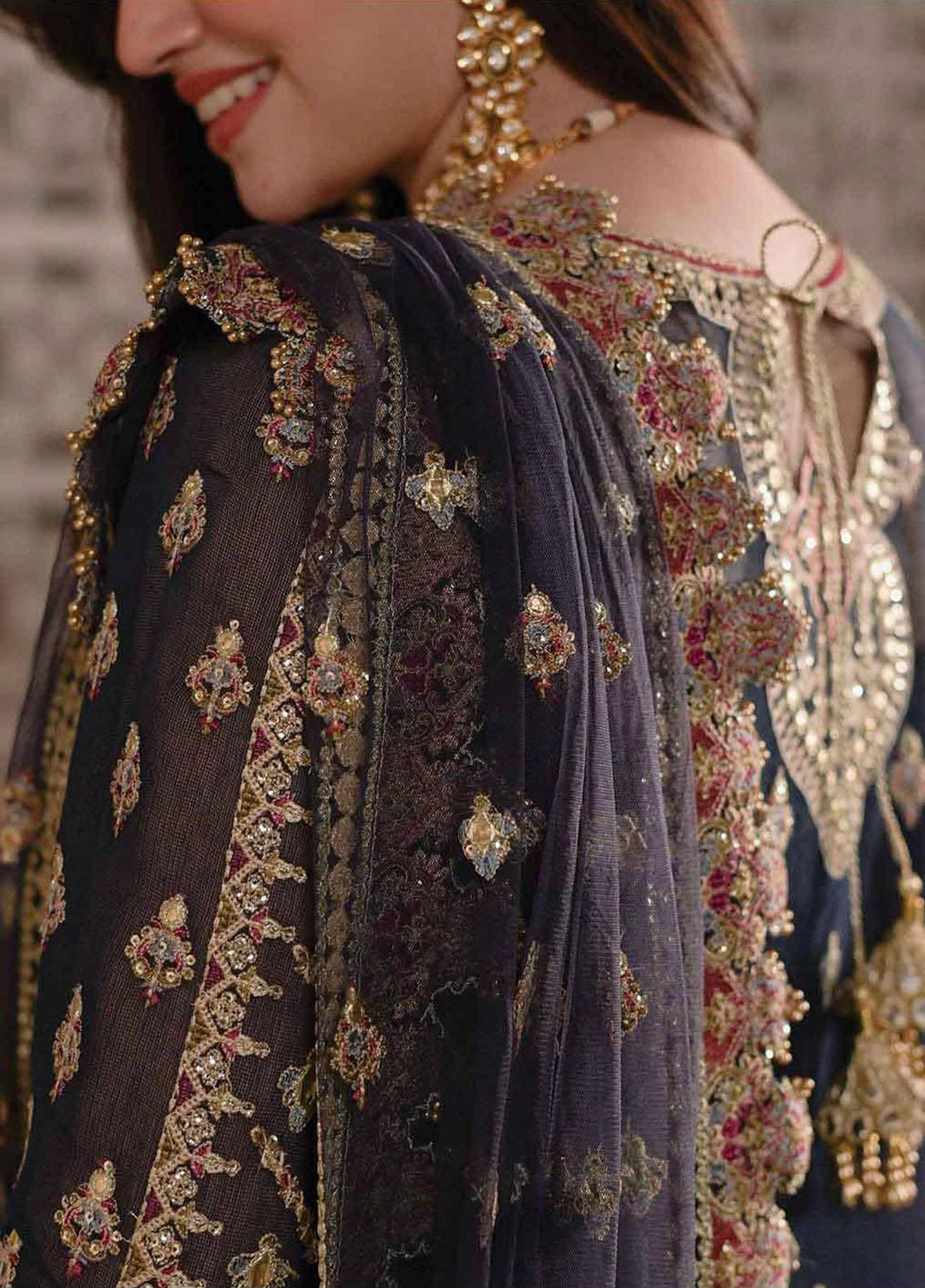 Mastani By Qalamkar Embroidered  Suits Unstitched 3 Piece QLM23M MT-08 Rumaisa - Luxury Formal Collection