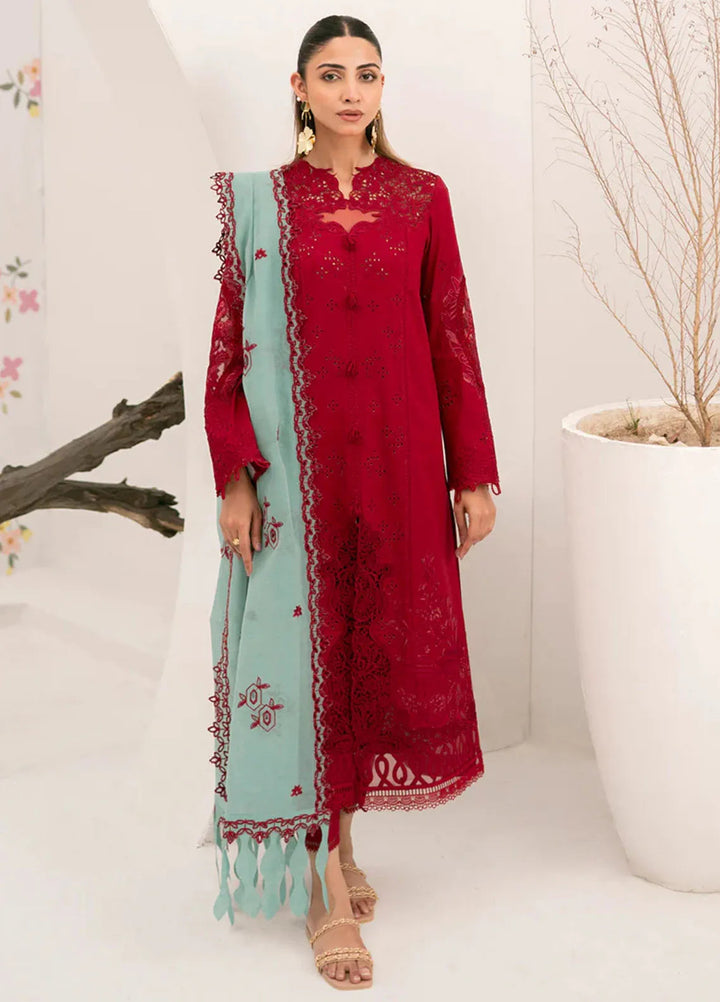 Qalamkar Pret Casual Lawn 3 Piece Suit NM-02 Gia