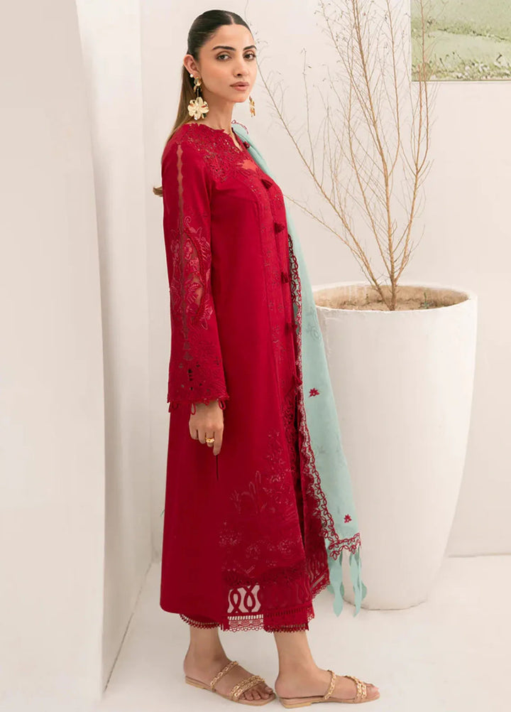 Qalamkar Pret Casual Lawn 3 Piece Suit NM-02 Gia