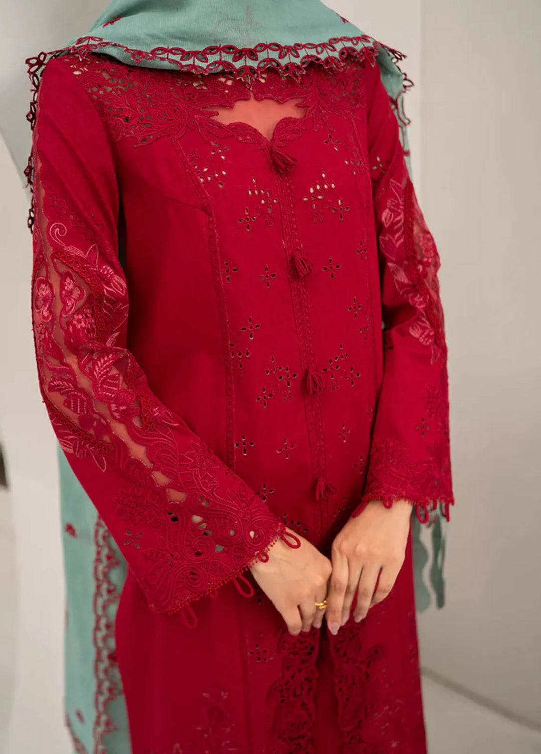 Qalamkar Pret Casual Lawn 3 Piece Suit NM-02 Gia