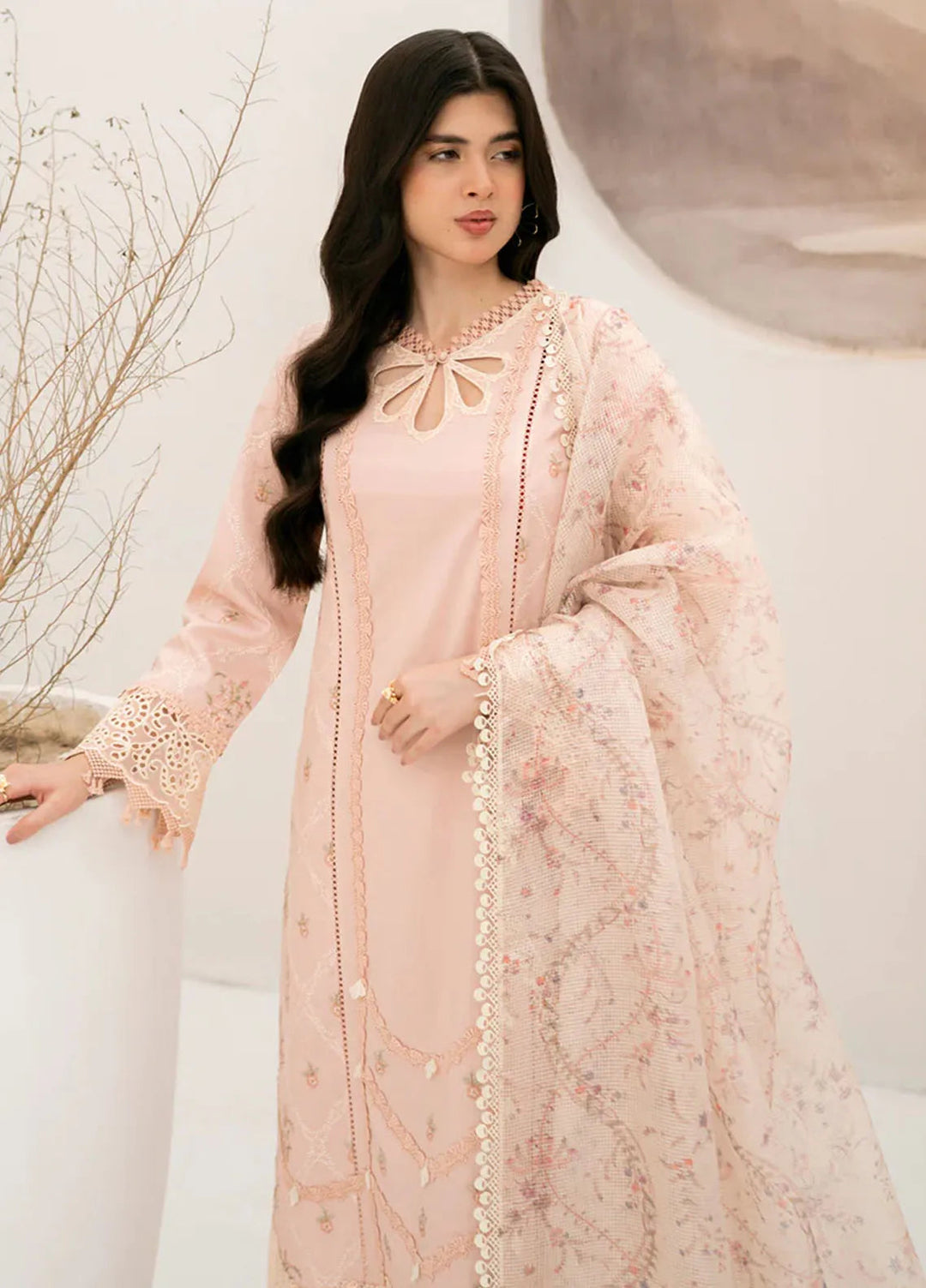 Qalamkar Pret Casual Lawn 3 Piece Suit NM-03 Stella