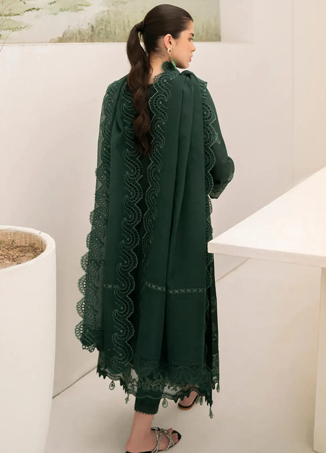 Qalamkar Pret Casual Lawn 3 Piece Suit NM-04 Emma